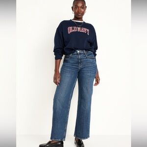 Old Navy Blue Flare & Wide Leg Jeans